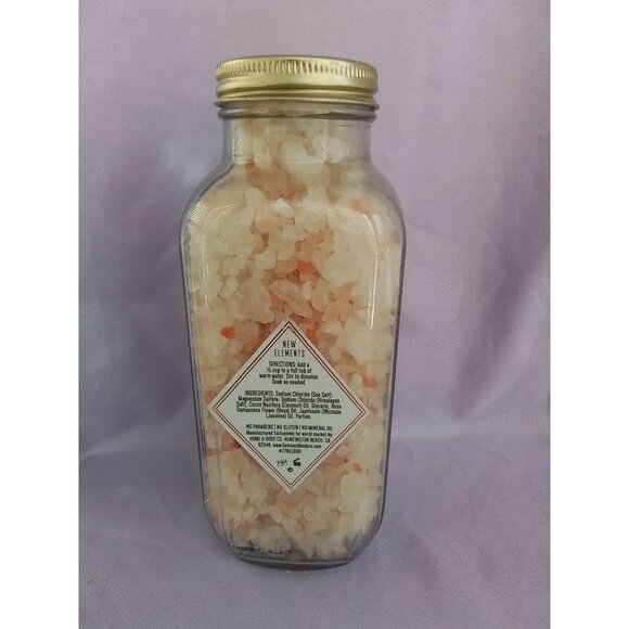 New Elements Himalayan Bath Salts With Rose & Jasmine Oils - Picture 2 of 2